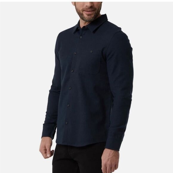 32 Degrees Men's Long Sleeve
Button-Up Shirt Blue - Picture 3 of 4